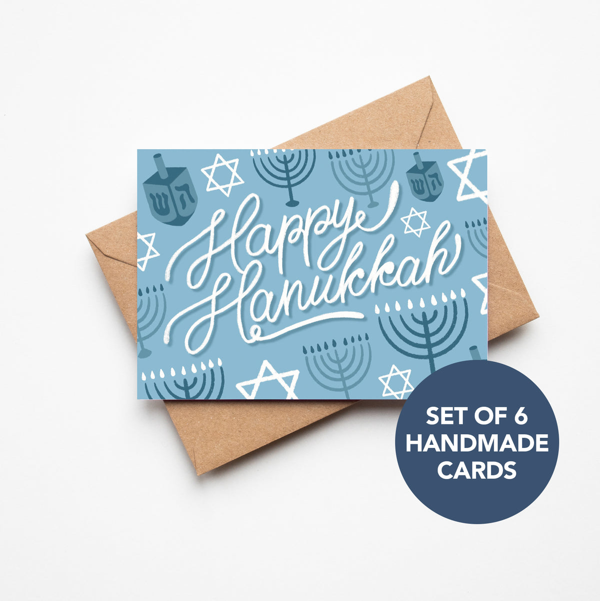 Happy Hanukkah Pack of 6 Cards