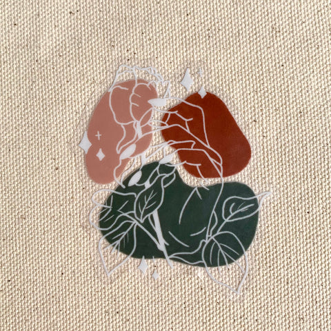 La Vie En Rose Clear Sticker
