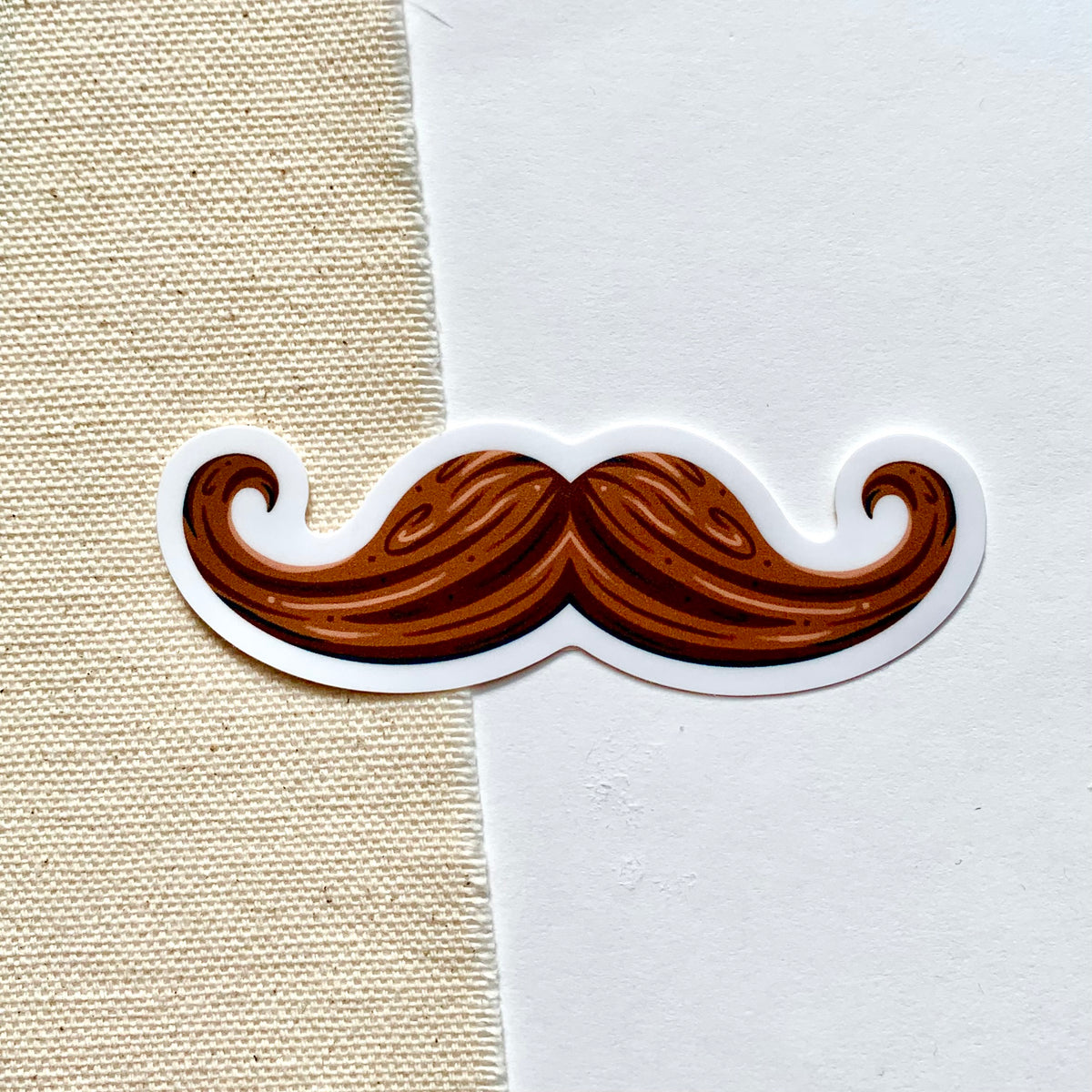 Mustachio Sticker